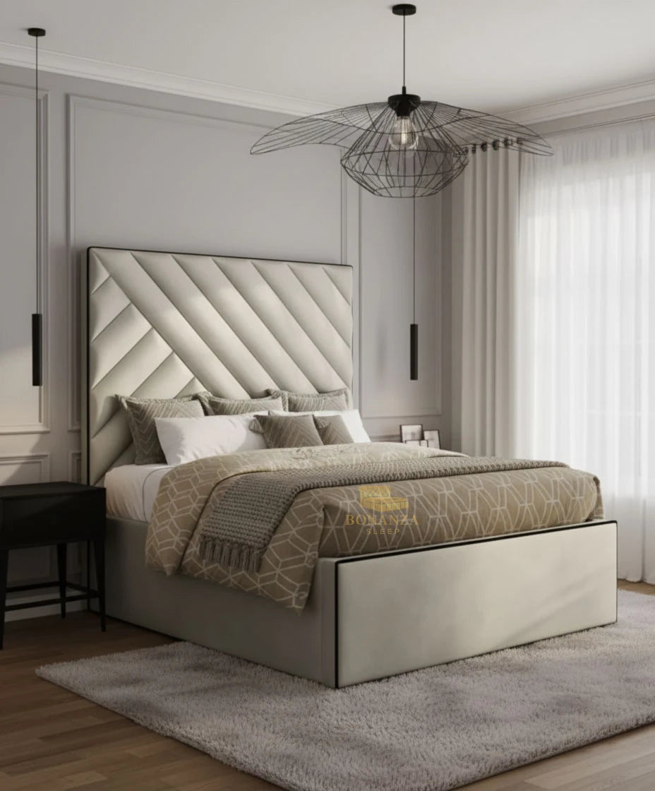 Parker Deluxe Bed Frame | Storage Option Available
