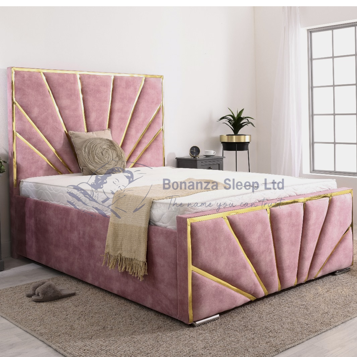 Sunshine small double bed frame