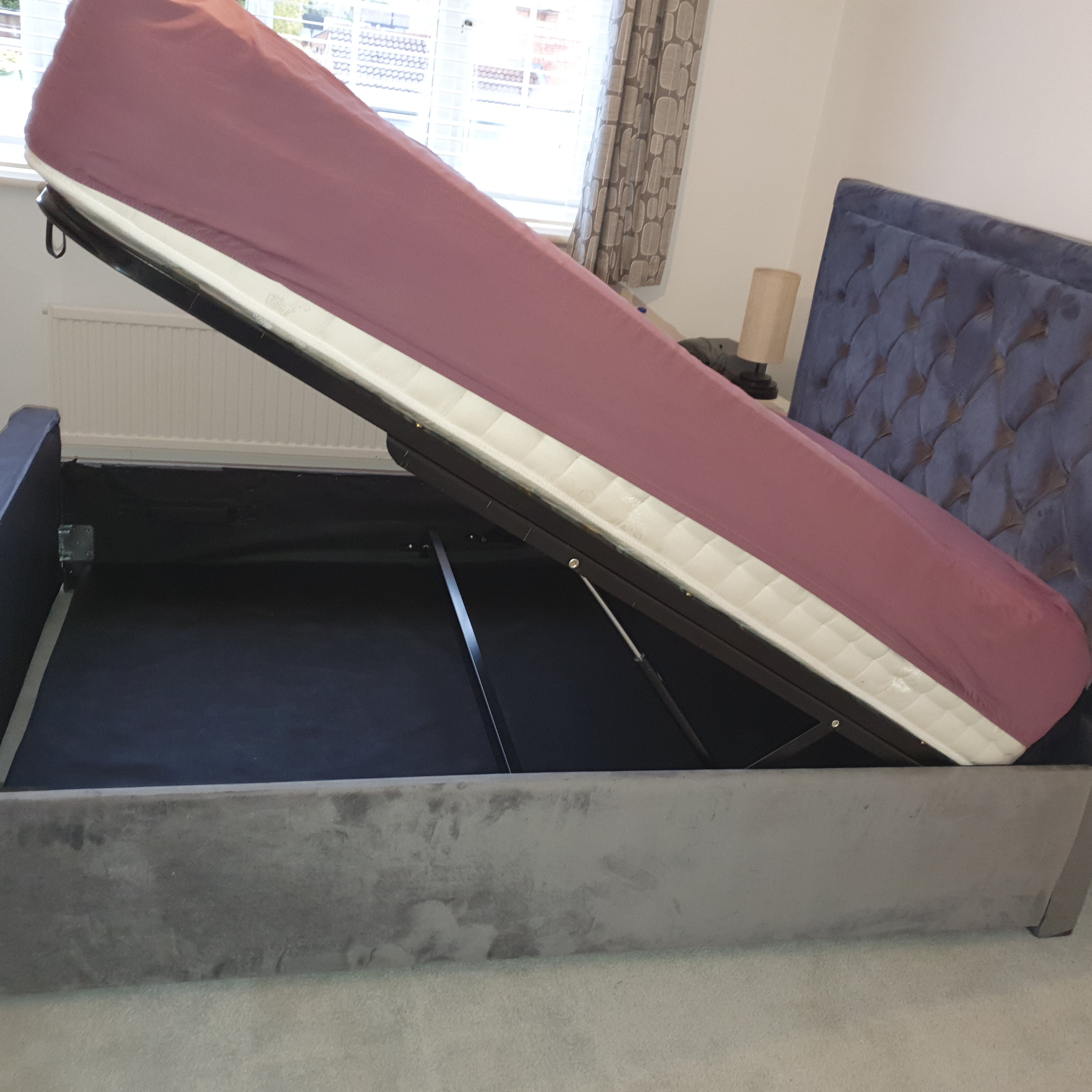 Chesterfield Buttoned Bed Frame