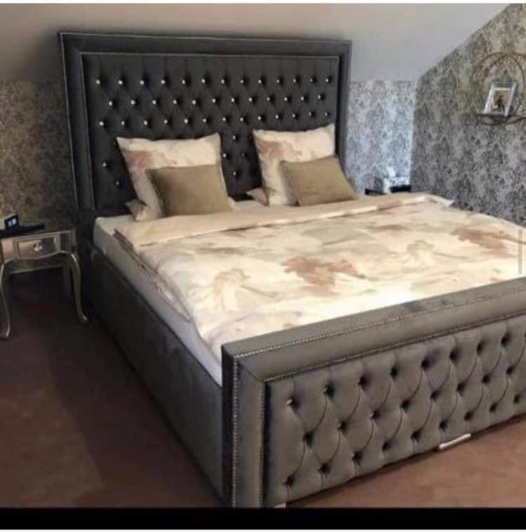 Chesterfield Buttoned Bed Frame