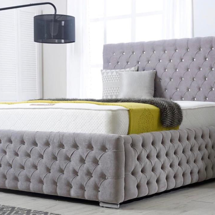 Chesterfield Button Bed For £429.99