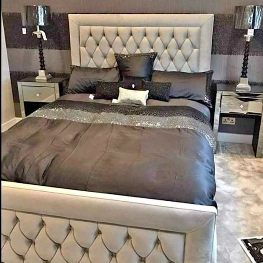 Chesterfield Buttoned Bed Frame