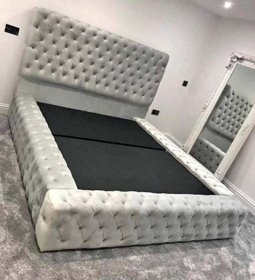 White ambassador bed frame