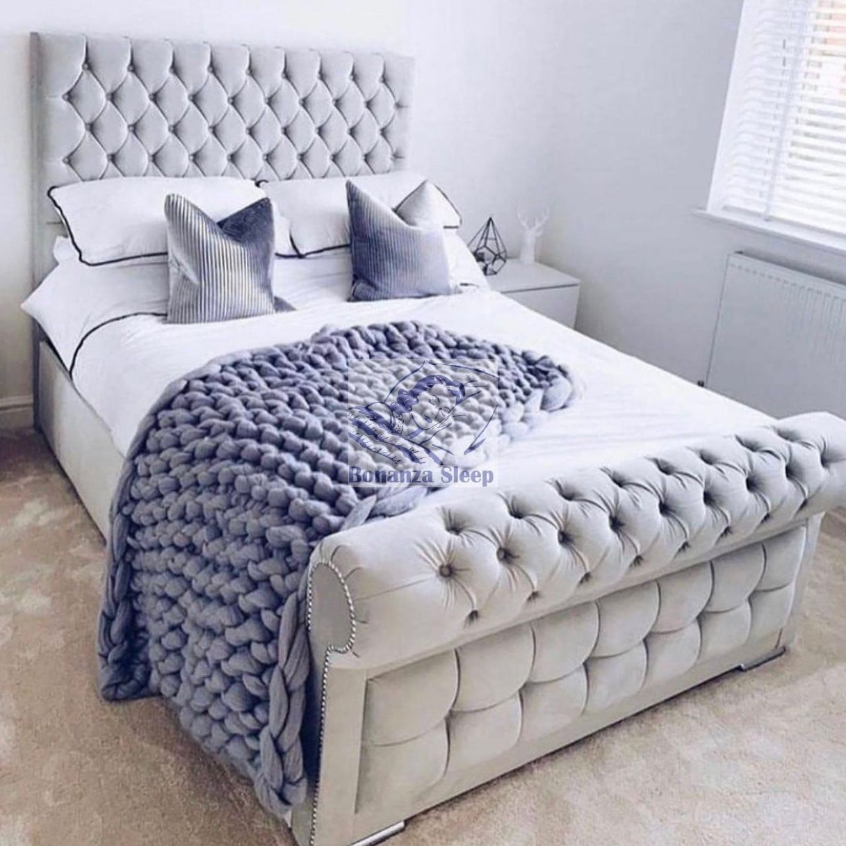 Finchley Sleigh Bed frame From £329.99 Only