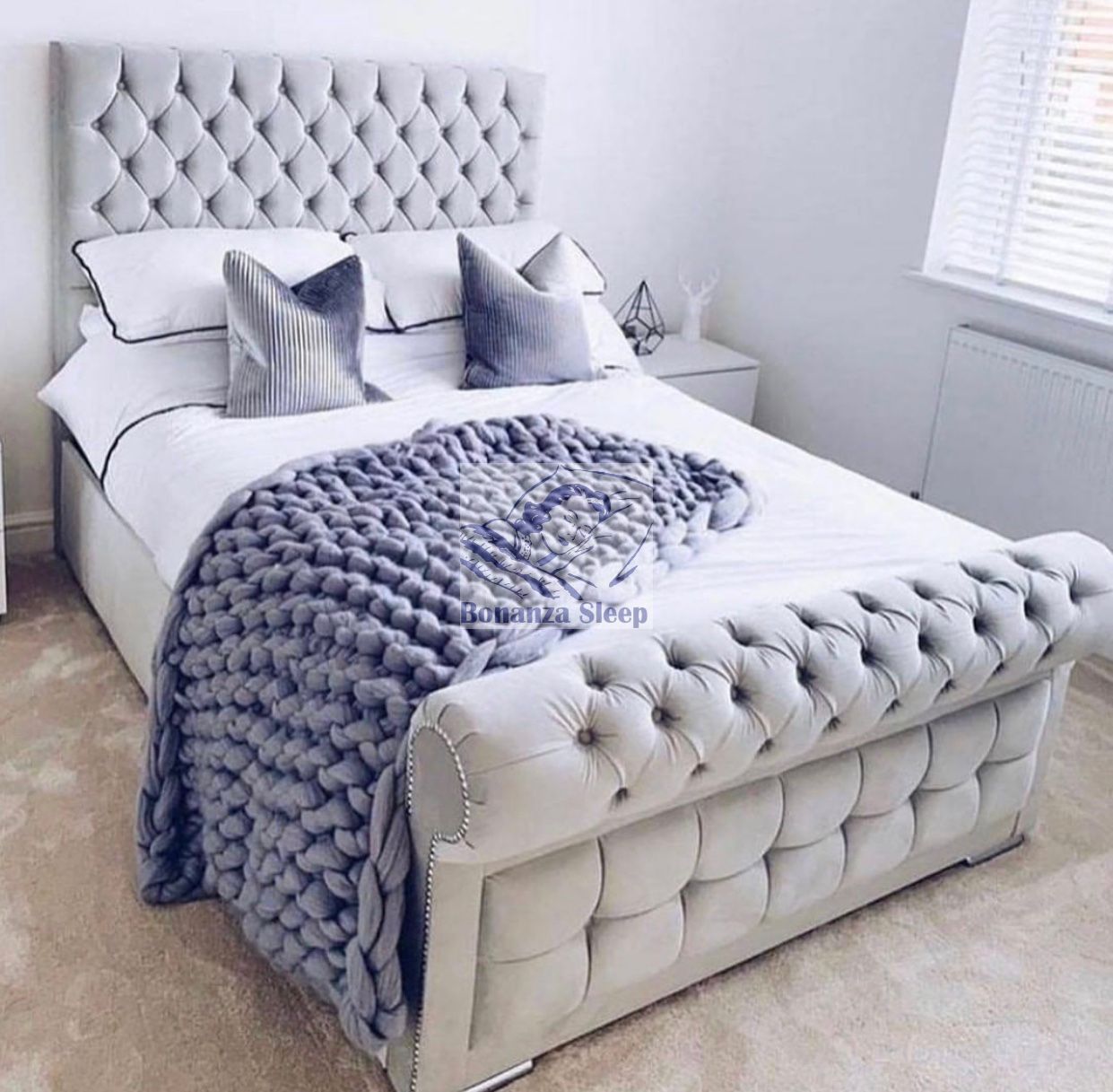 Finchley Sleigh Bed frame From £329.99 Only