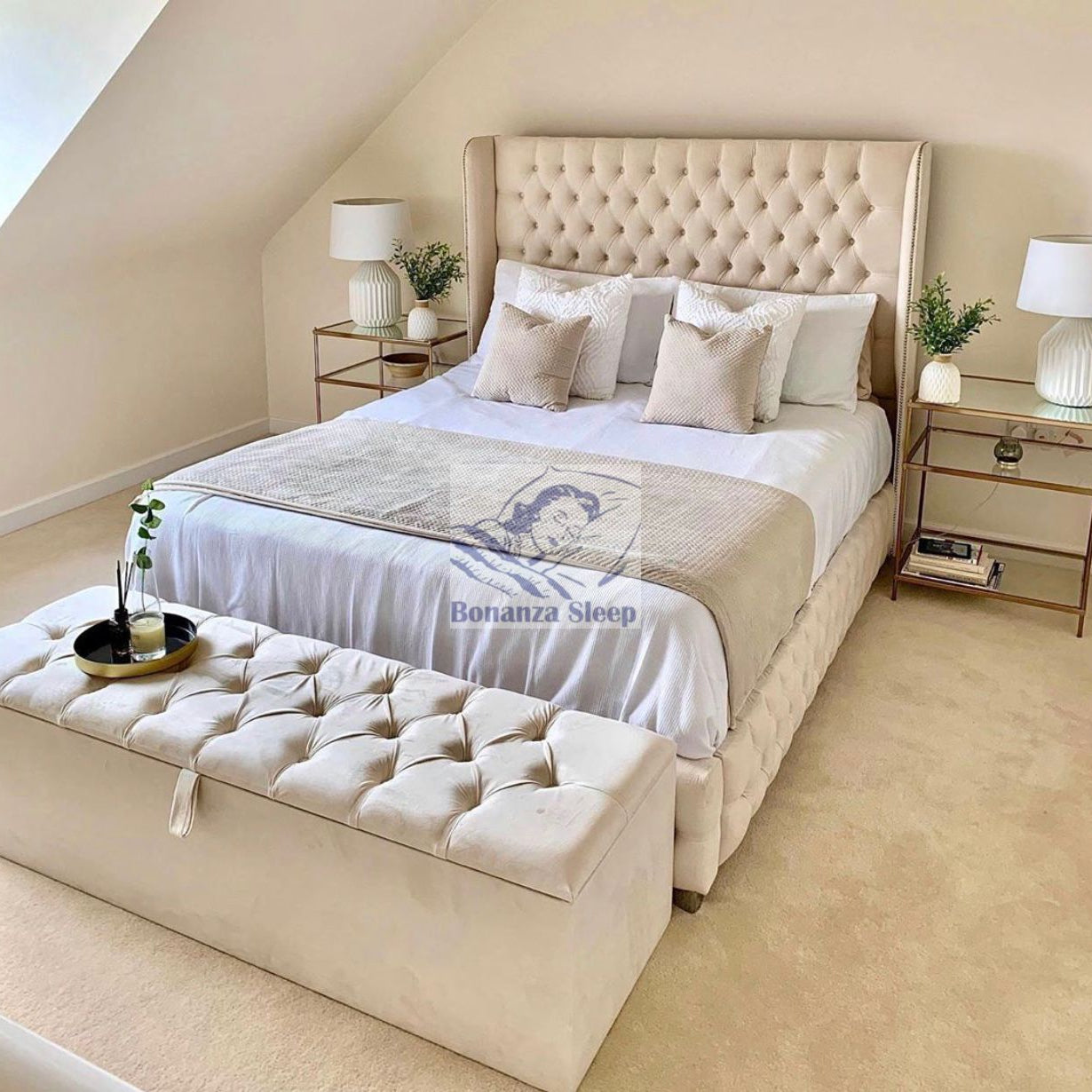 Best Quality Wingback Bed for £319.00