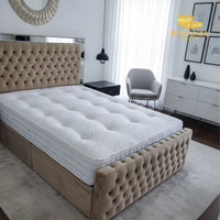 Kristy Mirror Divan Ottoman Bed