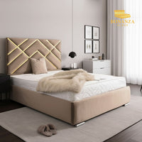 Sarrai Mirror Lines Bed