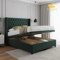 Joyce Wingback Ottoman Divan Bed
