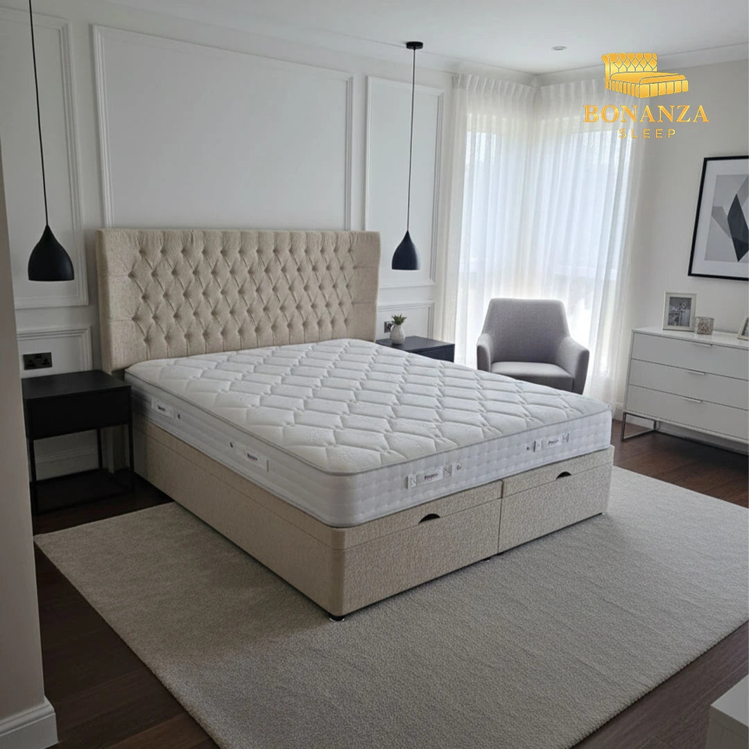 Ruby Luxury Ottoman Divan Bed