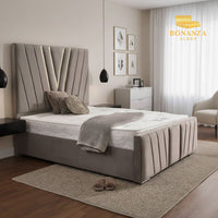 Designer Luxury V Lines Bed Frame