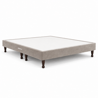 Divan Bed Base on Wooden Legs