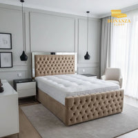 Kristy Mirror Divan Ottoman Bed