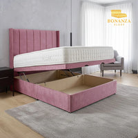 Rome Wingback Ottoman Divan Bed