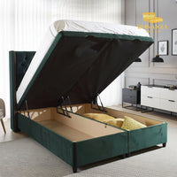 Joyce Wingback Ottoman Divan Bed