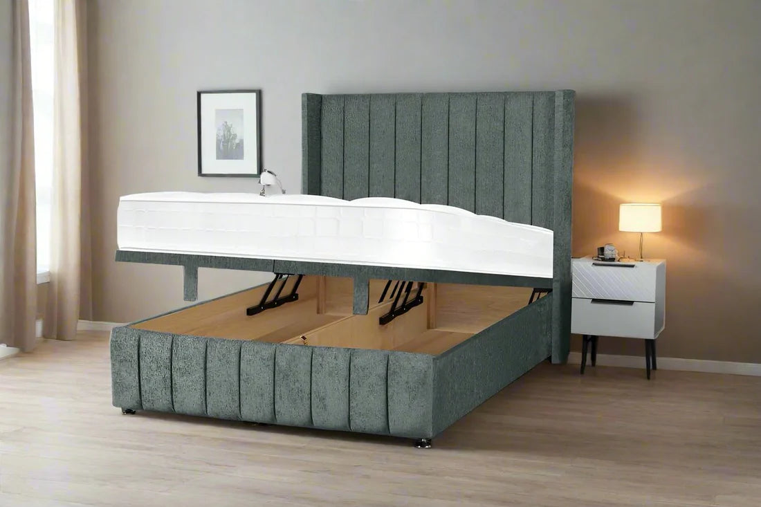 Stresa Wingback Ottoman Divan Bed