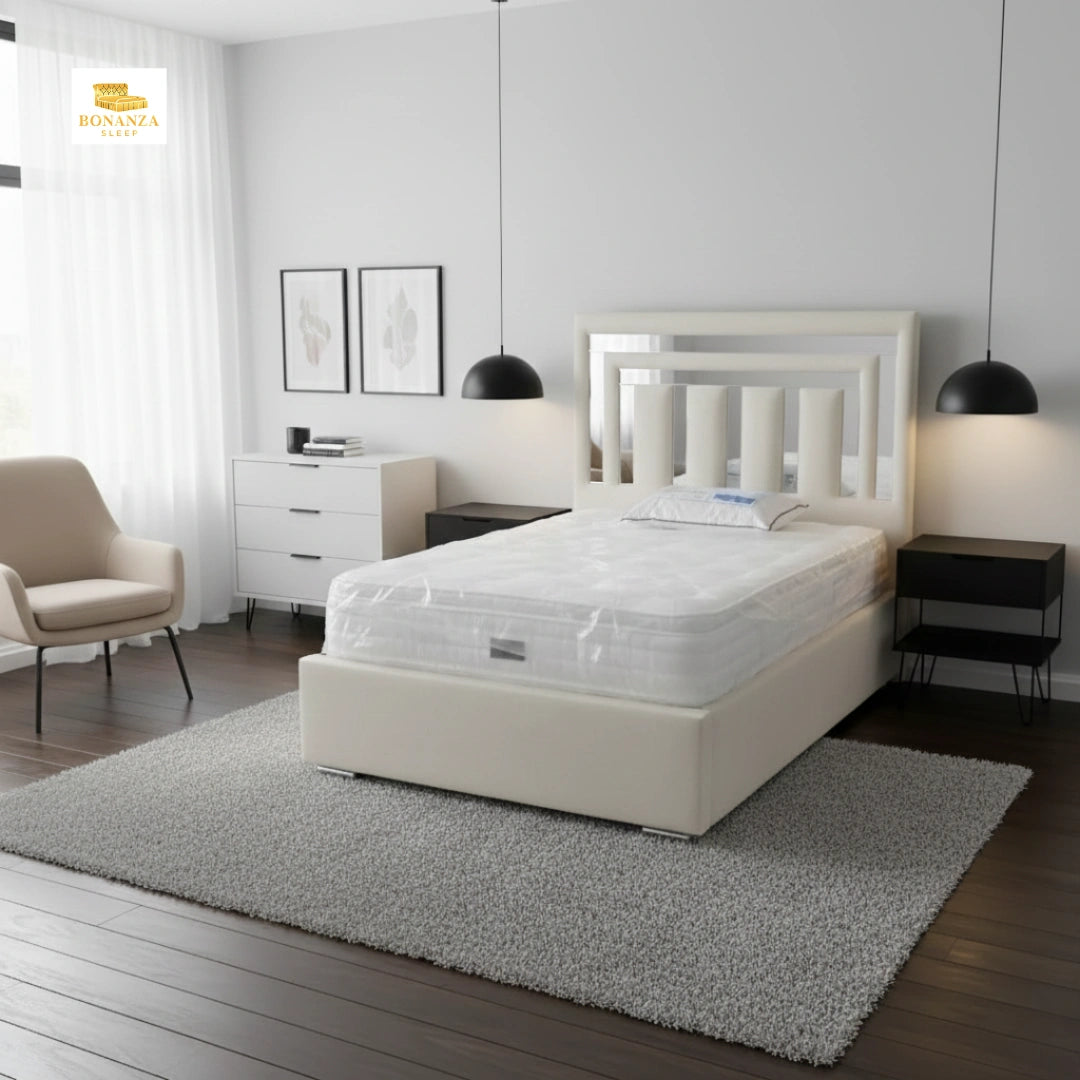 Picaso Luxury Mirror Bed