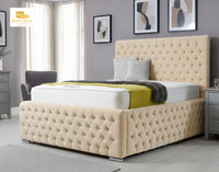 Maya Luxury Chesterfield Button Bed Frame