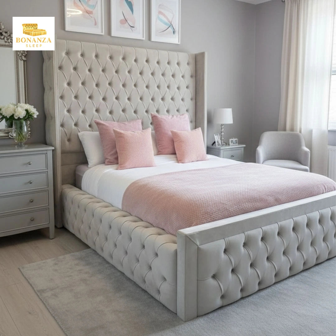 Empress Wing Back Bed