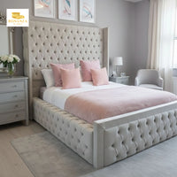 Empress Wing Back Bed