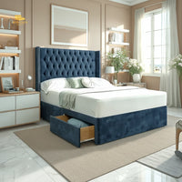 Costa Wingback Divan Bed
