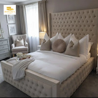 Empress Wing Back Bed