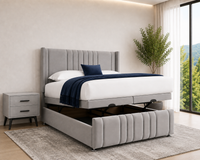 Bristol Wingback Ottoman Divan Bed