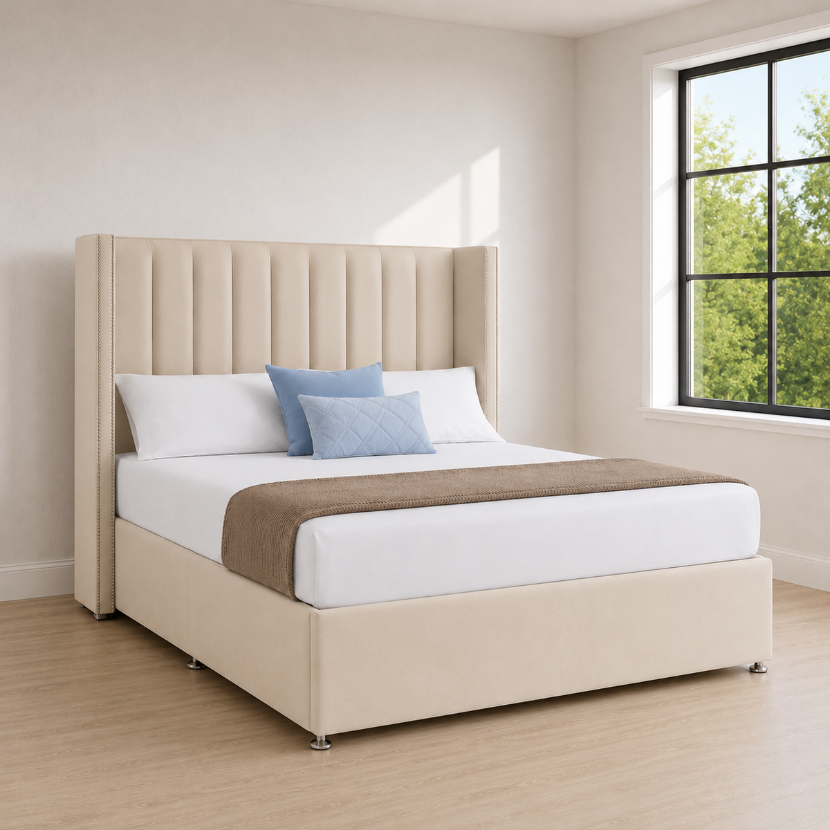 Byron Wingback Divan Bed
