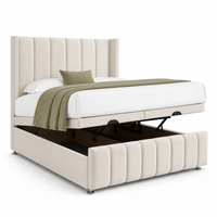 Cleo Wingback Ottoman Divan Bed