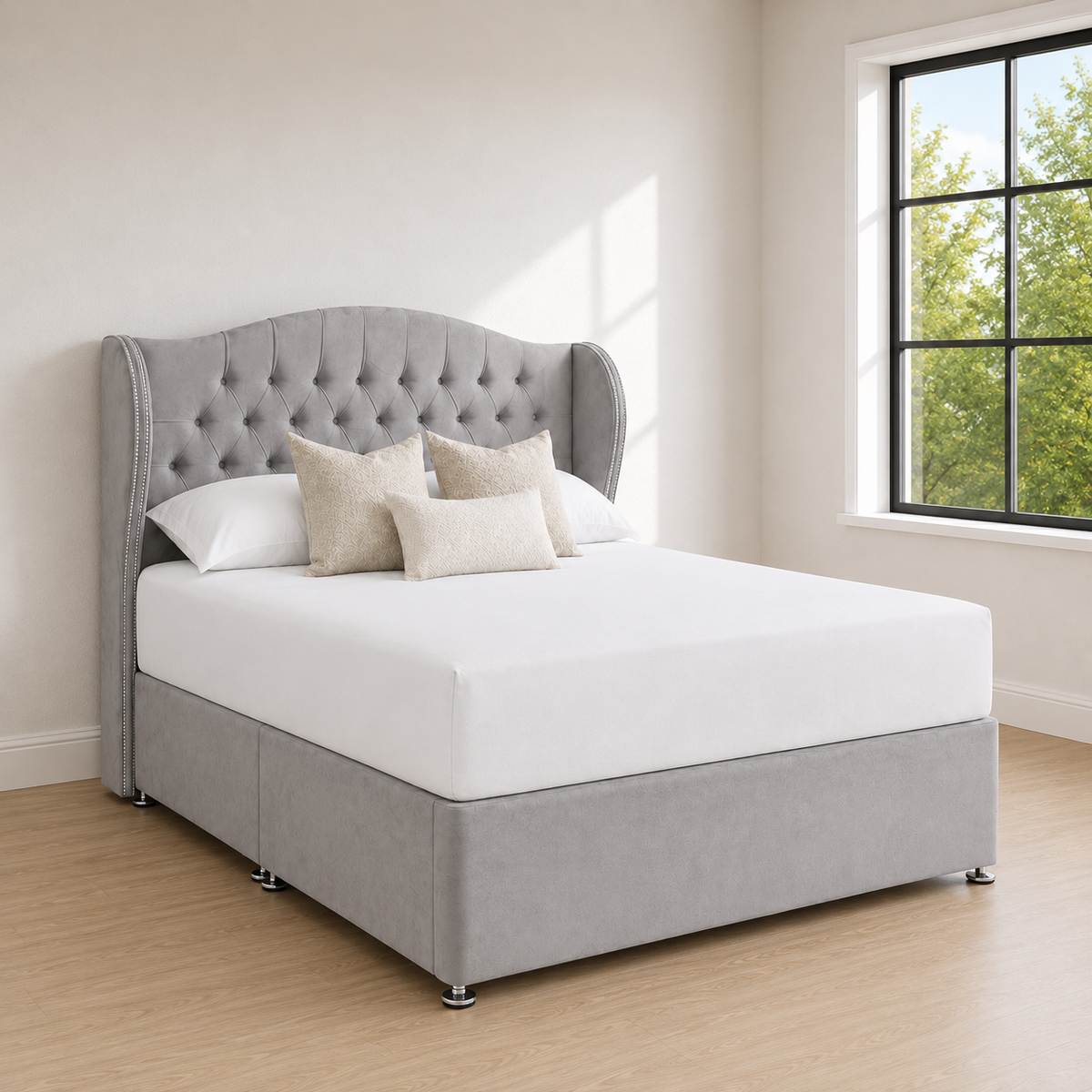 Jesper Wingback Divan Bed