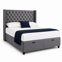 Joyce Wingback Ottoman Divan Bed