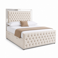 Kristy Mirror Divan Ottoman Bed