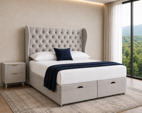 Oslo Wingback Ottoman Divan Bed