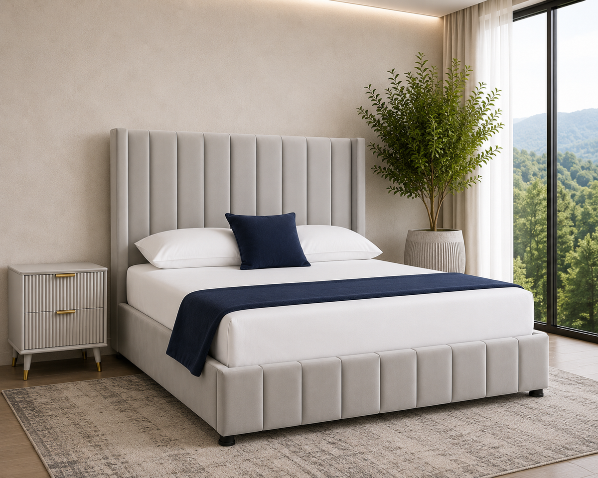 Stresa Wingback Ottoman Divan Bed