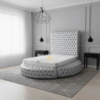 Ayla Ambassador Round Bed Frame | Optional Storage Available