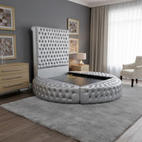 Ayla Ambassador Round Bed Frame | Optional Storage Available