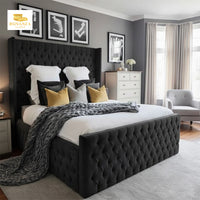 Sofia Luxury Wing Bed