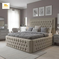 Alaina Chesterfield Border Bed