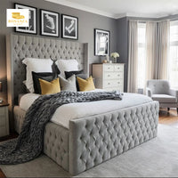 Sofia Luxury Wing Bed