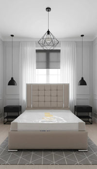 Ariana Cubed Shaped Bed Frame | Optional Storage Available