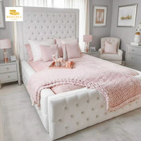 Alaina Chesterfield Border Bed