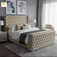Liaba Wingback Bed Frame