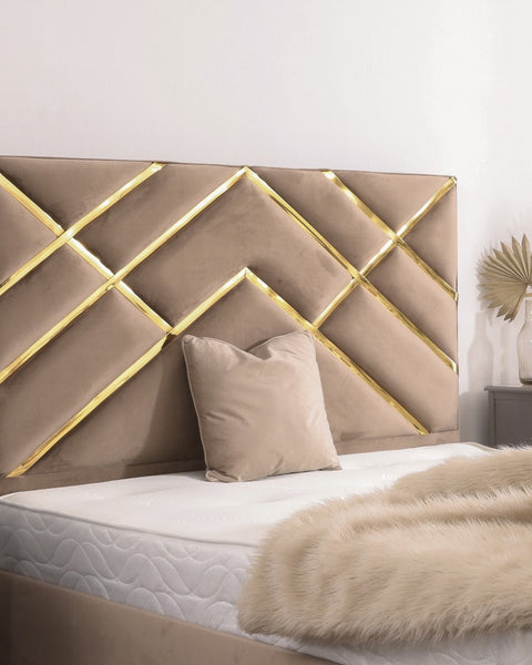 Sarrai Mirror Lines Bed