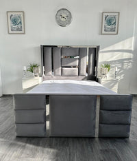 Leone wing bed