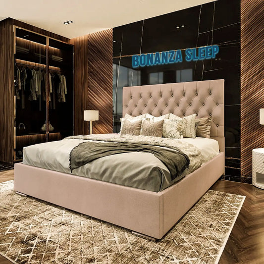 Milan Luxurious Wing Bed