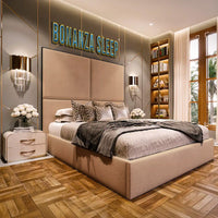 5 Riviera High Headboard Bed Frame
