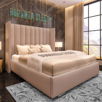 Empire Bed Frame with Optional Ottoman Storage