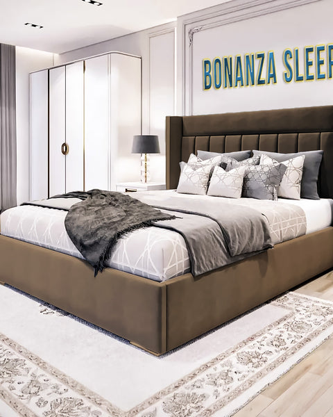 Milli Wingback Bed