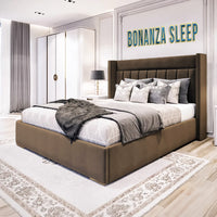 Milli Wingback Bed 