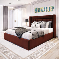 Milli Wingback Bed